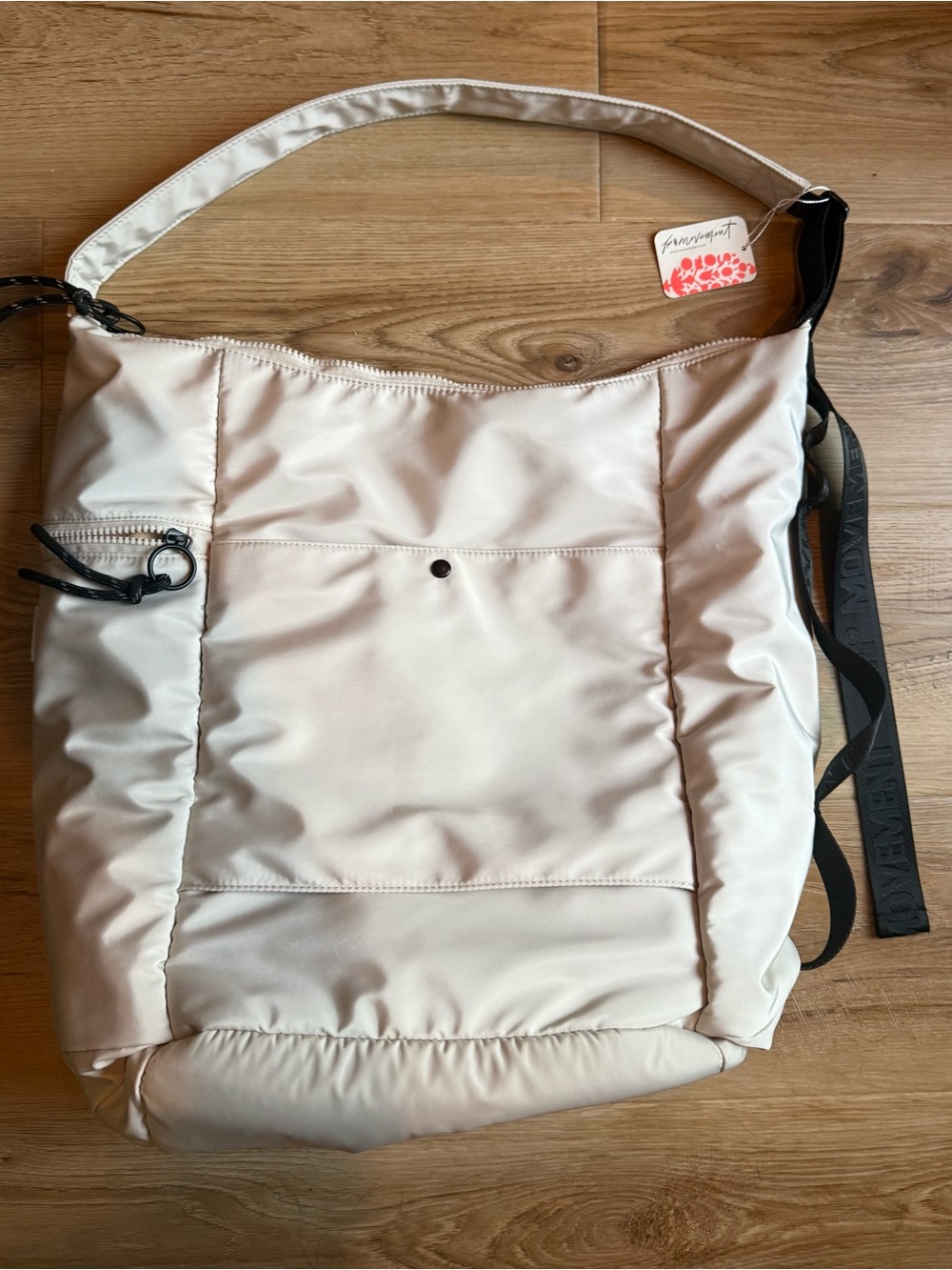 FP Movement by Free People Cream Tote NWT